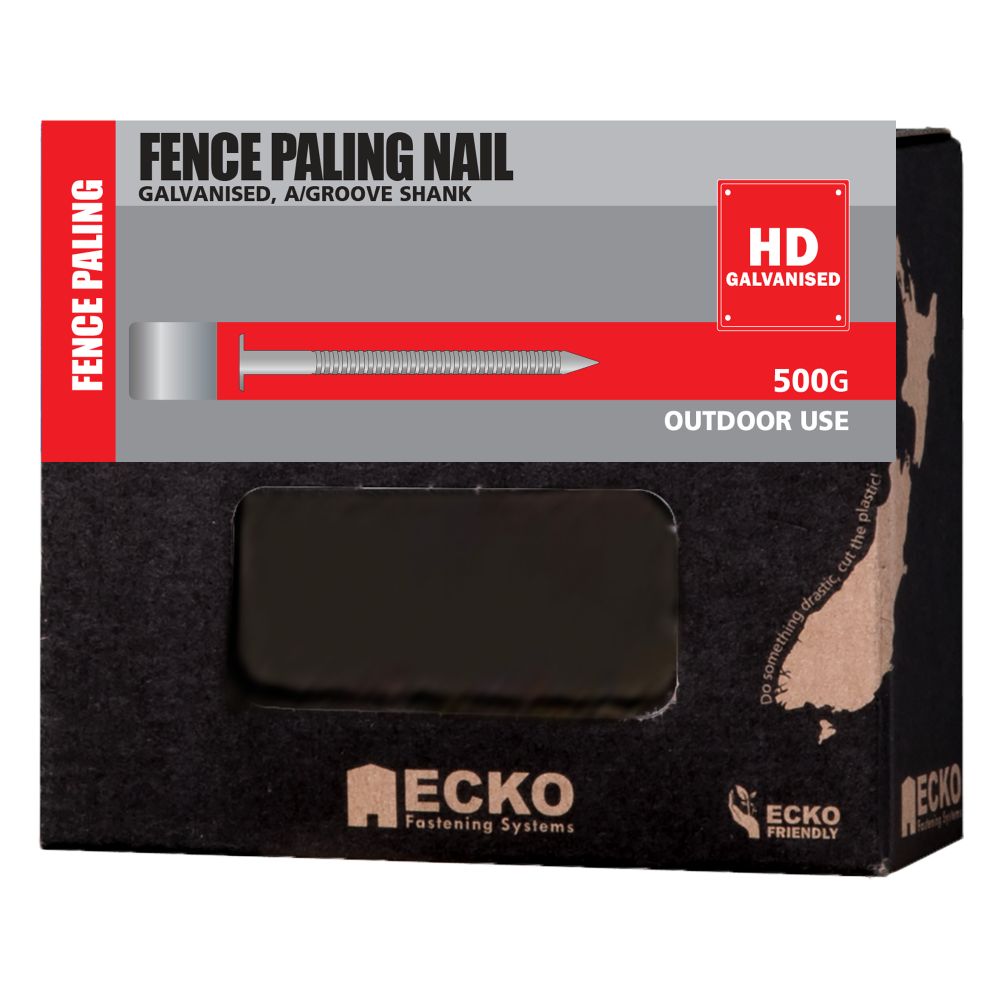 Nail Fence Paling Galvanised Annular Grooved 60 x 3.15mm 500g